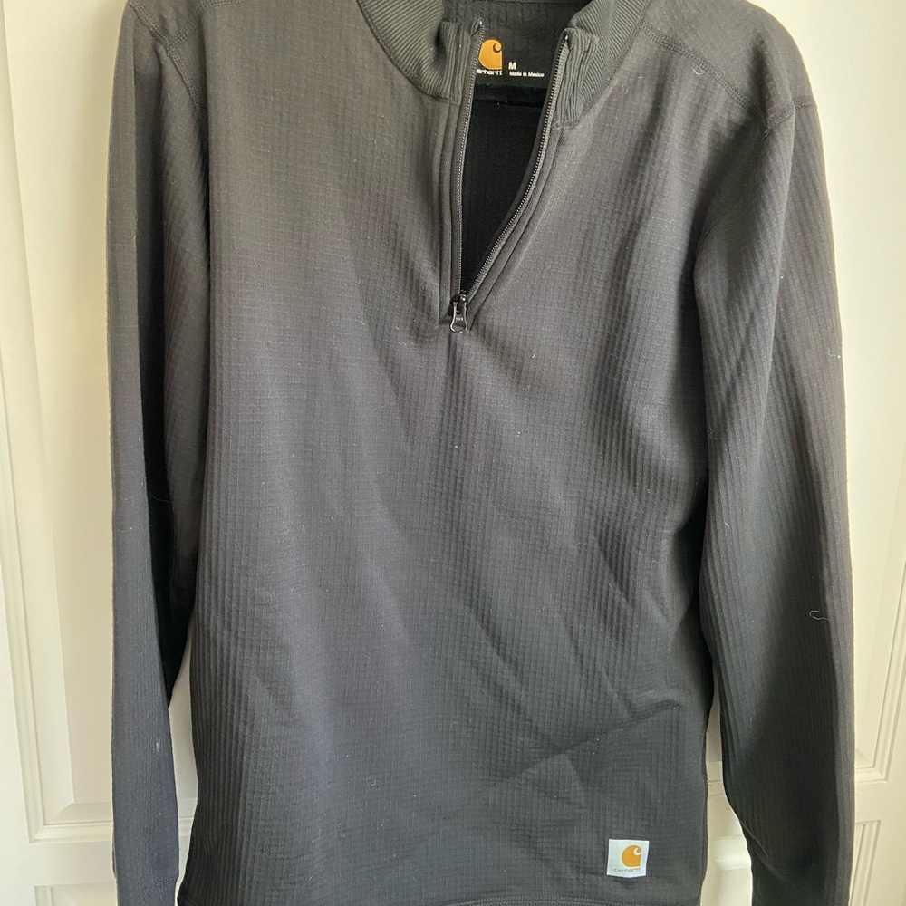 Black Men’s Carhartt 3/4 Zip